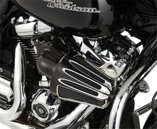 Load image into Gallery viewer, Arlen Ness Monster Sucker® Air Cleaner Kit - Black 81-037 - Side View