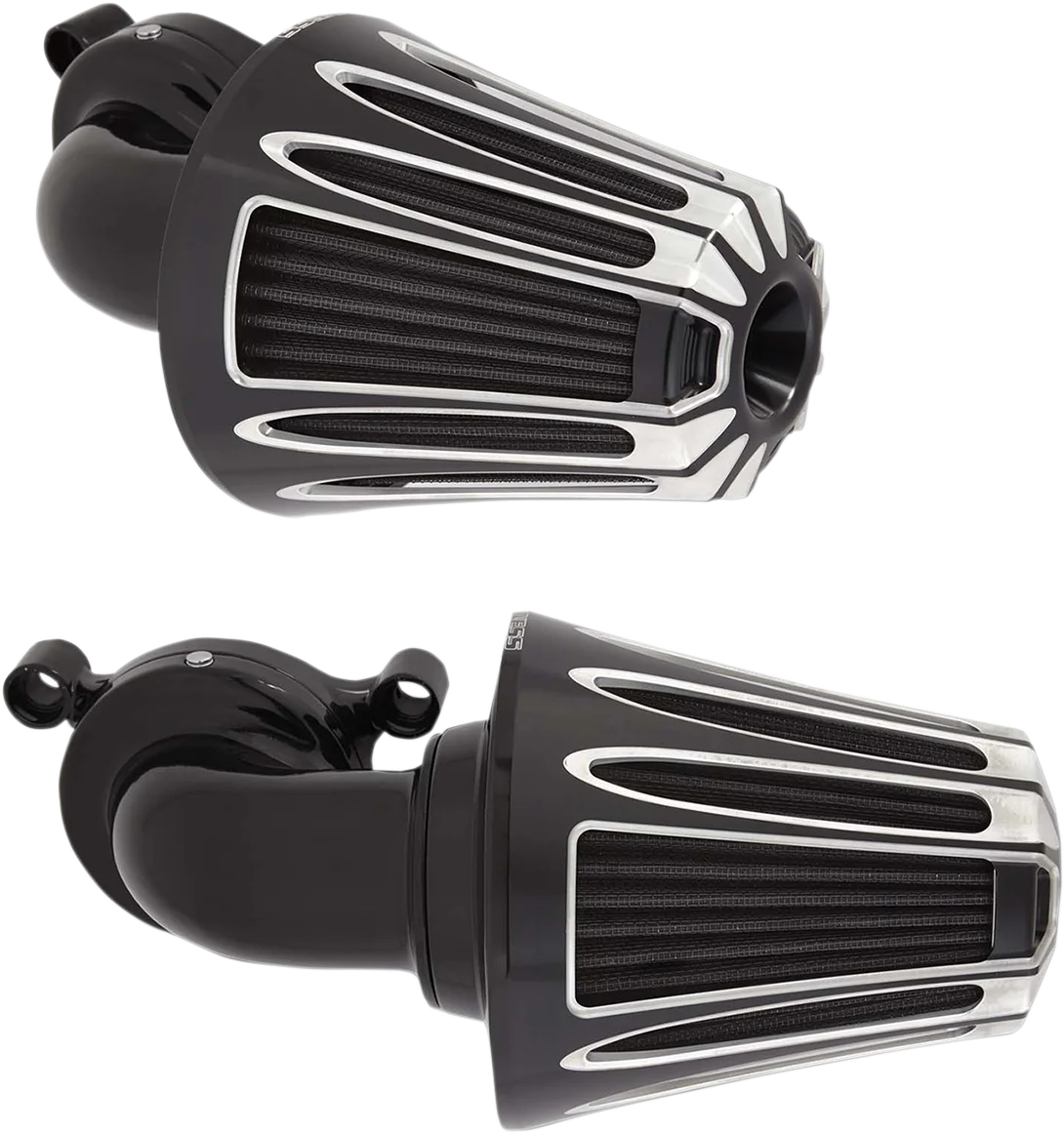 Arlen Ness Monster Sucker® Air Cleaner Kit - Black 81-037 - Back View