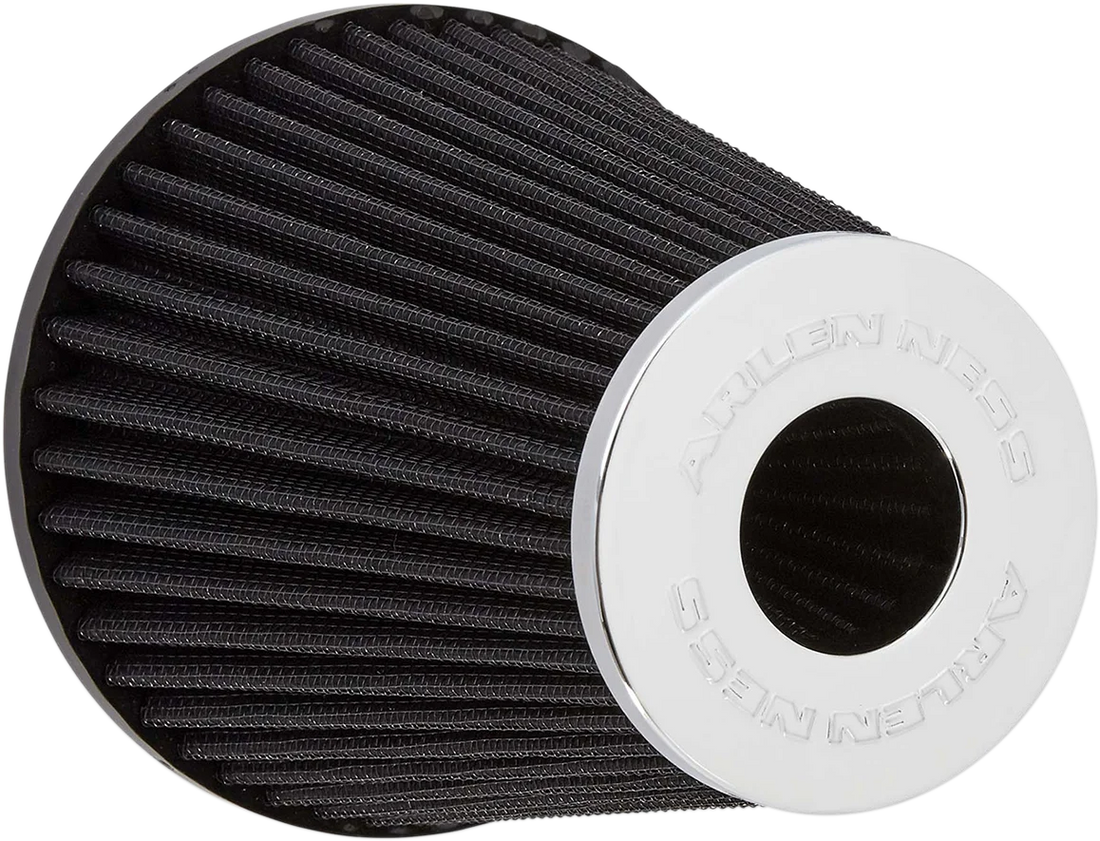 Arlen Ness Monster Sucker® Air Cleaner Kit - Chrome 81-001 - Side View