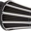 Load image into Gallery viewer, Arlen Ness Monster Sucker® Air Cleaner Kit - Chrome 81-023 - Side View