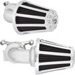 Load image into Gallery viewer, Arlen Ness Monster Sucker® Air Cleaner Kit - Chrome 81-030 - Side View