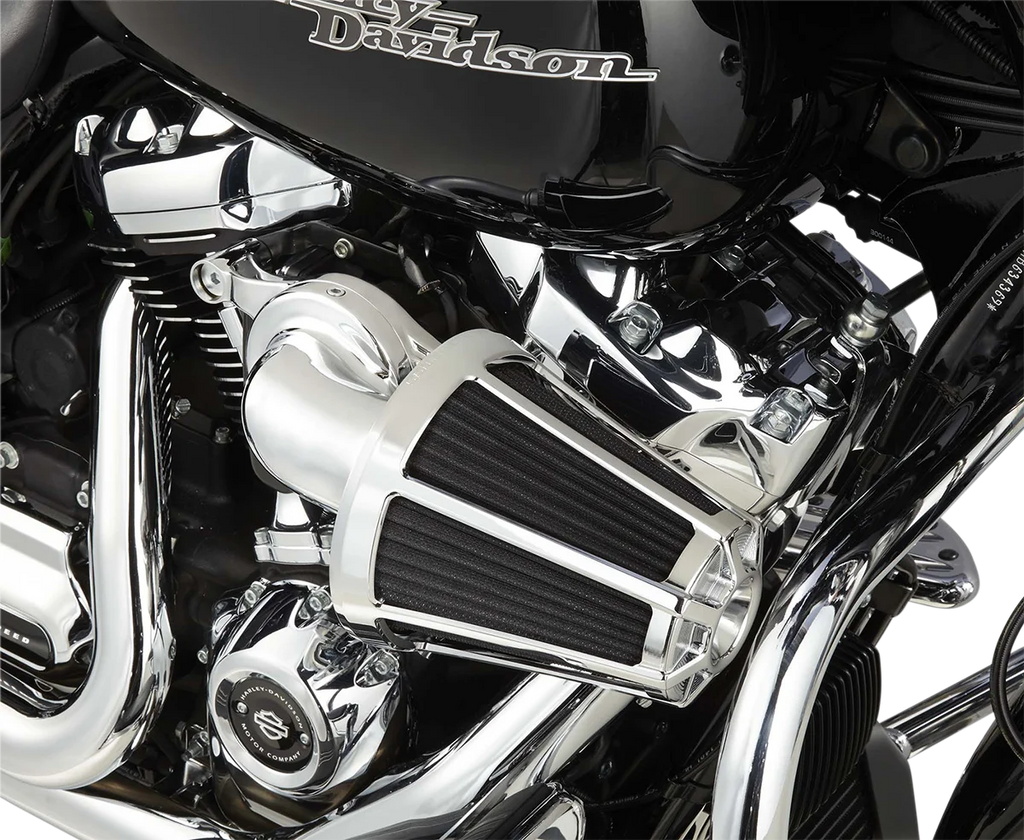 Arlen Ness Monster Sucker® Air Cleaner Kit - Chrome 81-031 - Side View