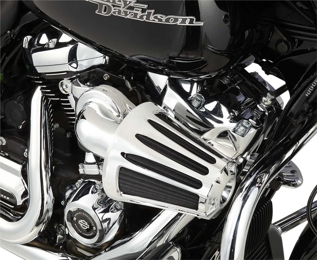 Arlen Ness Monster Sucker® Air Cleaner Kit - Chrome 81-032 - Side View