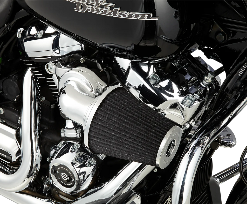 Arlen Ness Monster Sucker® Air Cleaner Kit - Chrome 81-034 - Side View