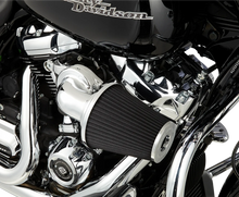 Load image into Gallery viewer, Arlen Ness Monster Sucker® Air Cleaner Kit - Chrome 81-034 - Side View