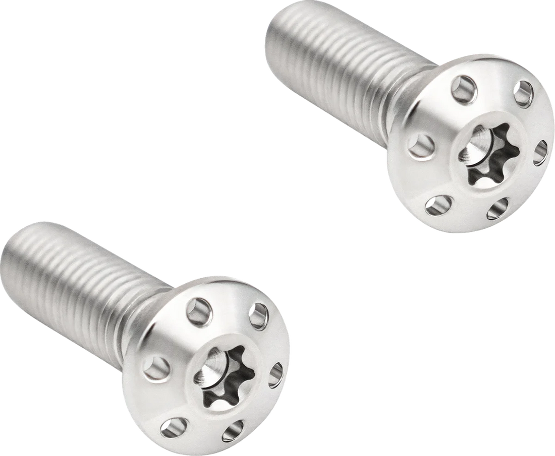 Arlen Ness Mounting Bolts - Gold - Side View