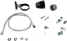 Load image into Gallery viewer, Arlen Ness Oil Pressure Gauge Kit - Deep Cut - Black 15-667 - Side View