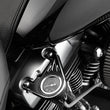 Load image into Gallery viewer, Arlen Ness Oil Pressure Gauge Kit - Deep Cut - Black 15-668 - Side View