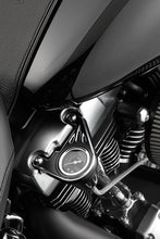 Load image into Gallery viewer, Arlen Ness Oil Pressure Gauge Kit - Deep Cut - Black 15-668 - Side View