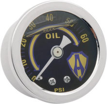 Load image into Gallery viewer, Arlen Ness Oil Pressure Gauge Kit - Replacement - Chrome 15-655 - Main Product View