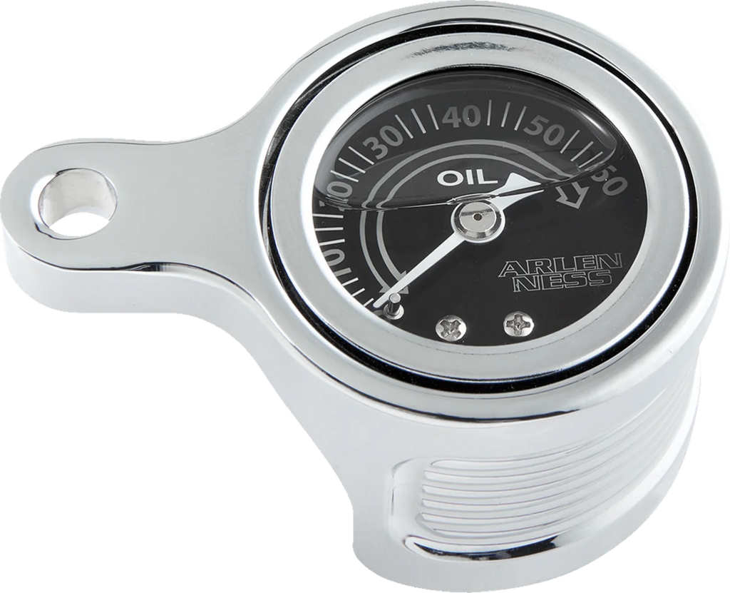 Arlen Ness Oil Pressure Gauge - Method® - Chrome 610-102