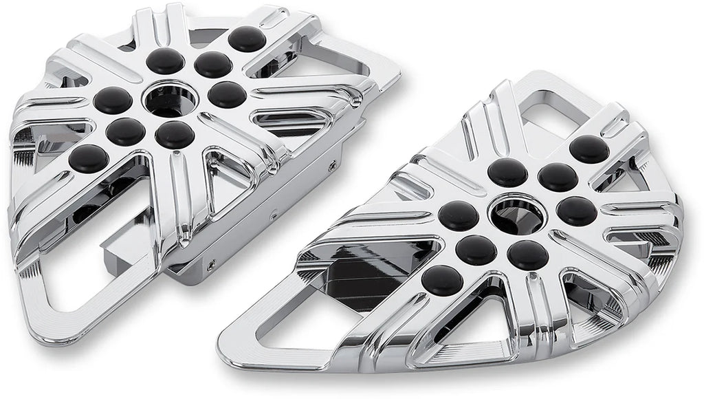 Arlen Ness Passenger Boards - 10 Gauge - Chrome 06-862 - Main Product View