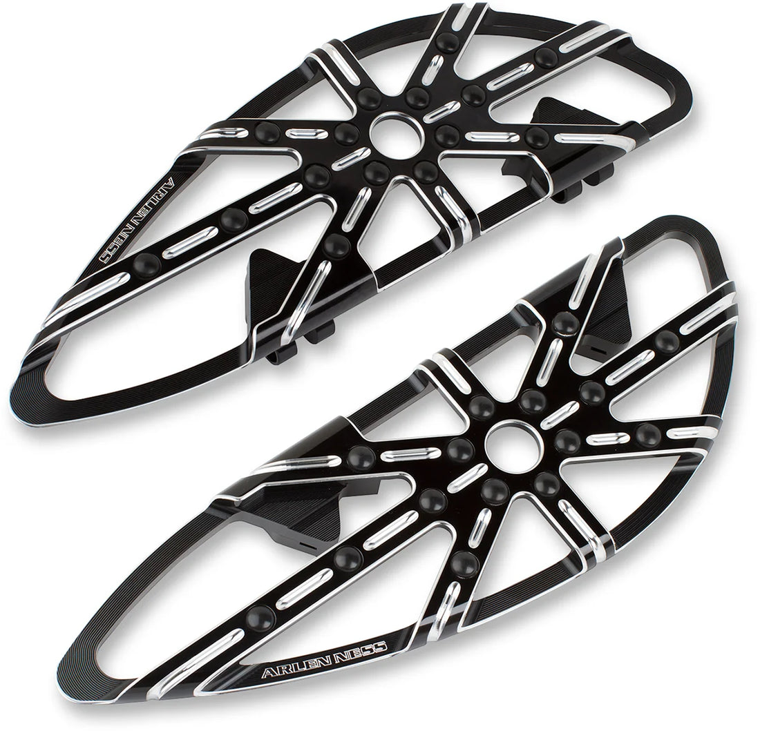 Arlen Ness Passenger Boards - 10 Gauge - Chrome 06-862 - Side View