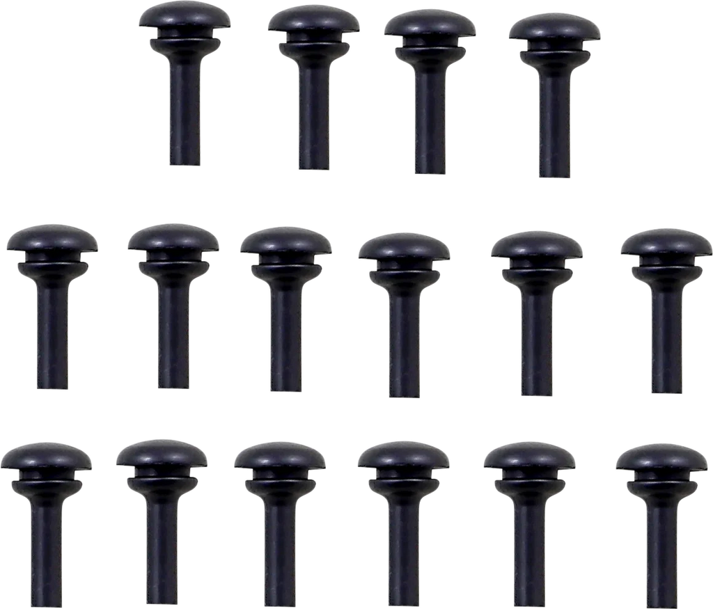 Arlen Ness Passenger Floorboards Deep Cut Rubber 06-847 - Main Product View