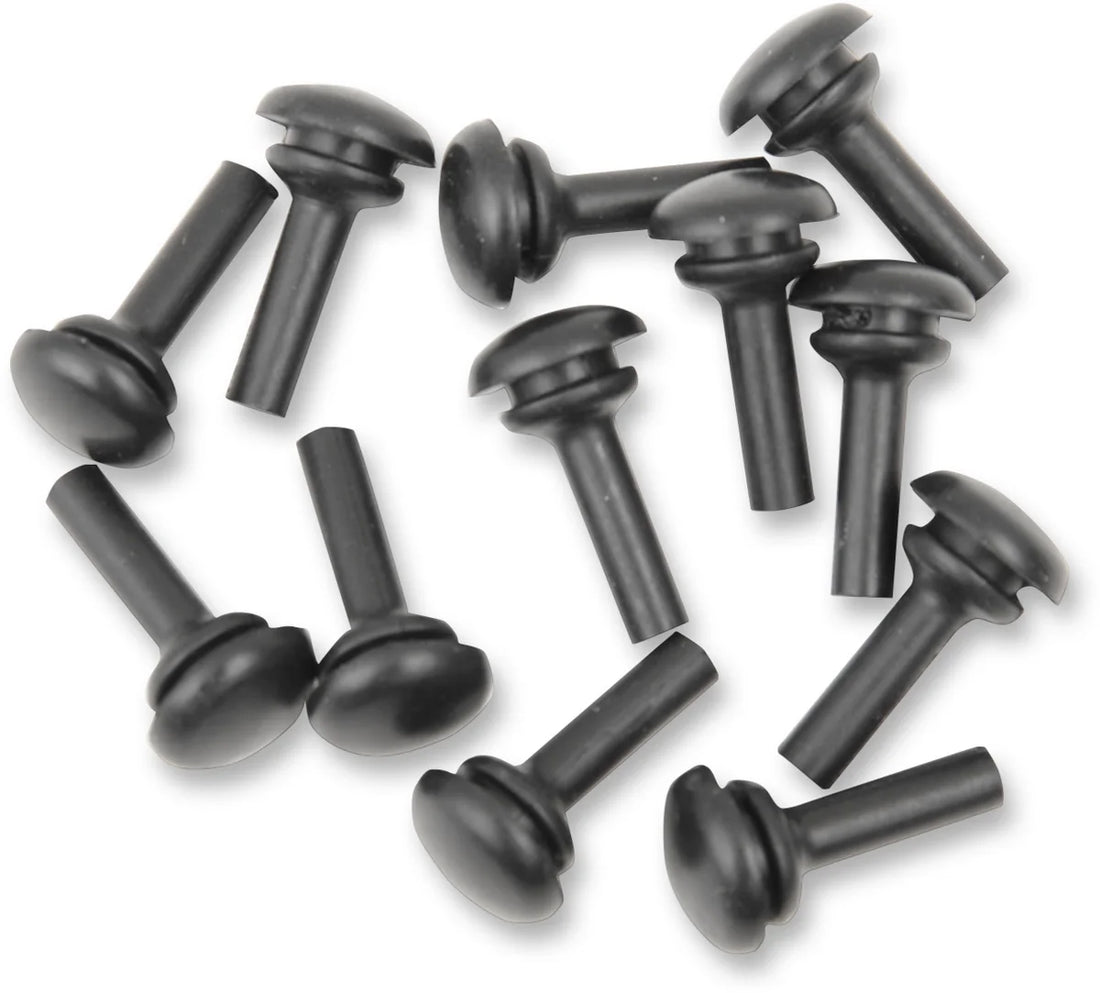 Arlen Ness Passenger Floorboards Deep Cut Rubber 06-847 - Side View