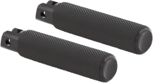 Load image into Gallery viewer, Arlen Ness Passenger Knurled Footpegs - Black - FX/FL '18-'23 07-942 - Main Product View