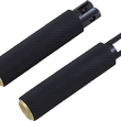 Load image into Gallery viewer, Arlen Ness Passenger Knurled Footpegs - Brass - FL/FX '18-'23 07-945 - Main Product View