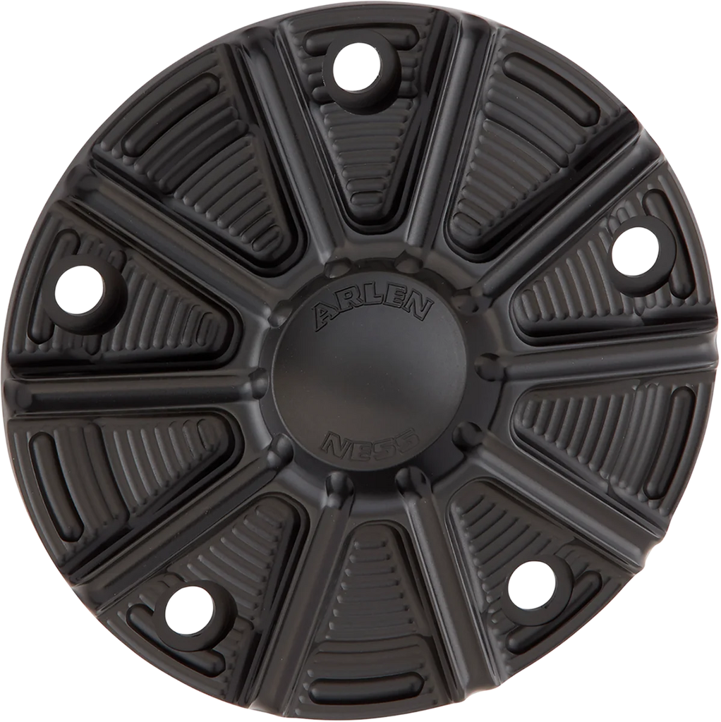 Arlen Ness Points Cover - Black - Twin Cam 700-024 - Main Product View