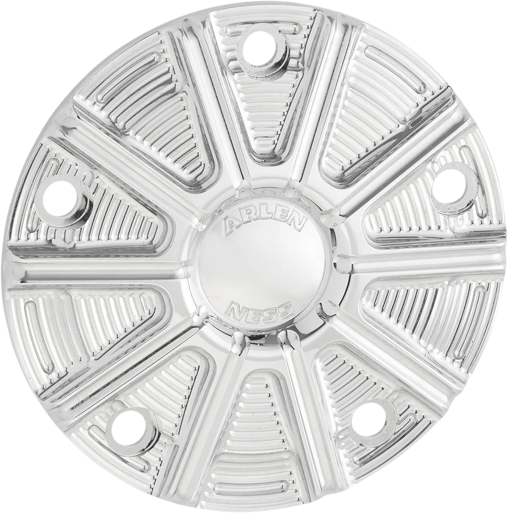 Arlen Ness Points Cover - Chrome - Twin Cam 700-025 - Main Product View