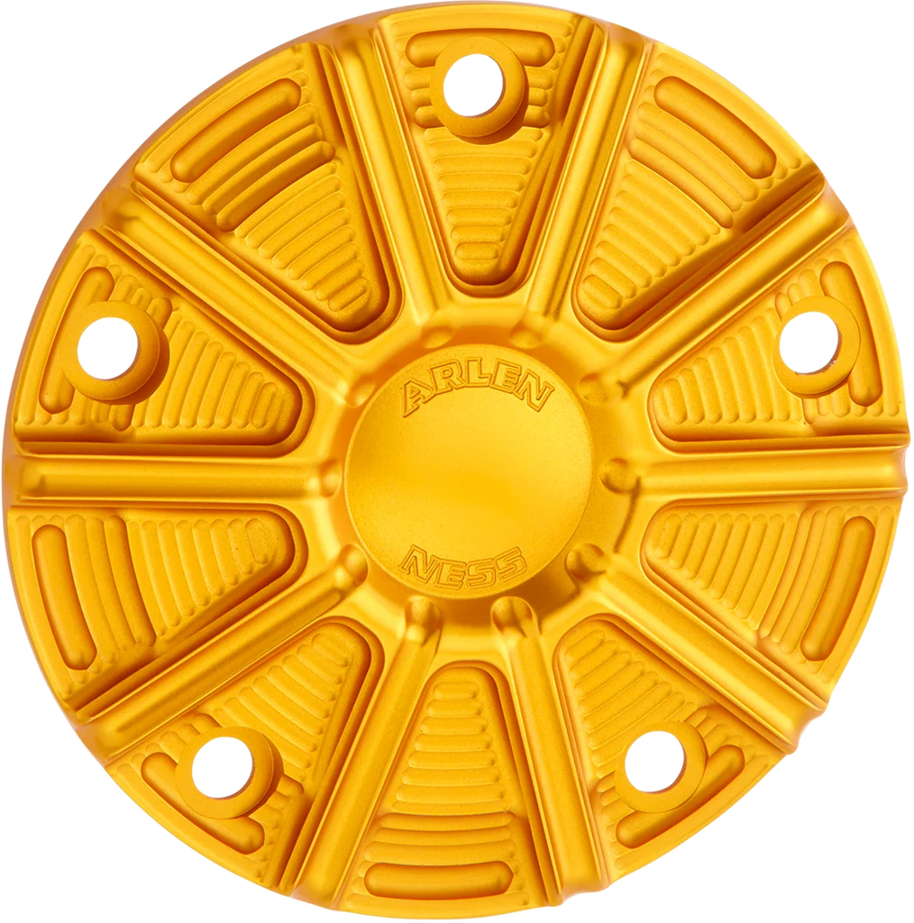 Arlen Ness Points Cover - Gold - Twin Cam 700-028 - Main Product View
