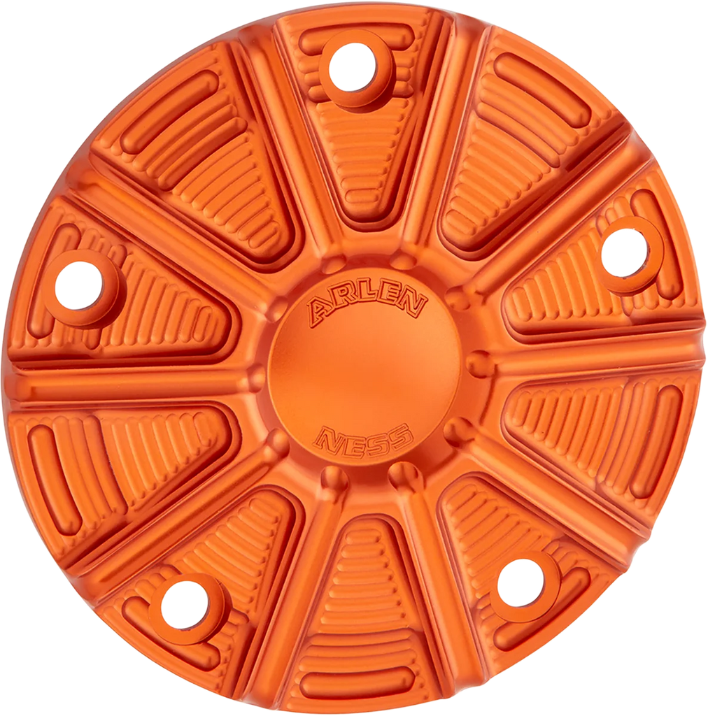 Arlen Ness Points Cover - Orange - Twin Cam 700-029 - Main Product View
