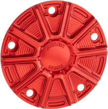 Load image into Gallery viewer, Arlen Ness Points Cover - Red - Twin Cam 700-030 - Main Product View