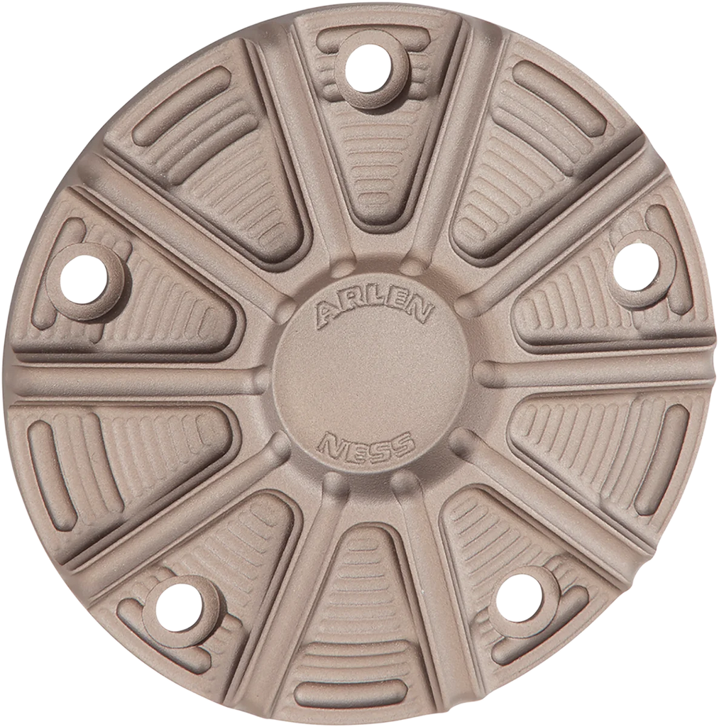 Arlen Ness Points Cover - Titanium - Twin Cam 700-031 - Main Product View