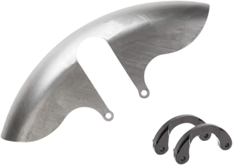 Arlen Ness Pro Short Front Fender 06-705 - Side View
