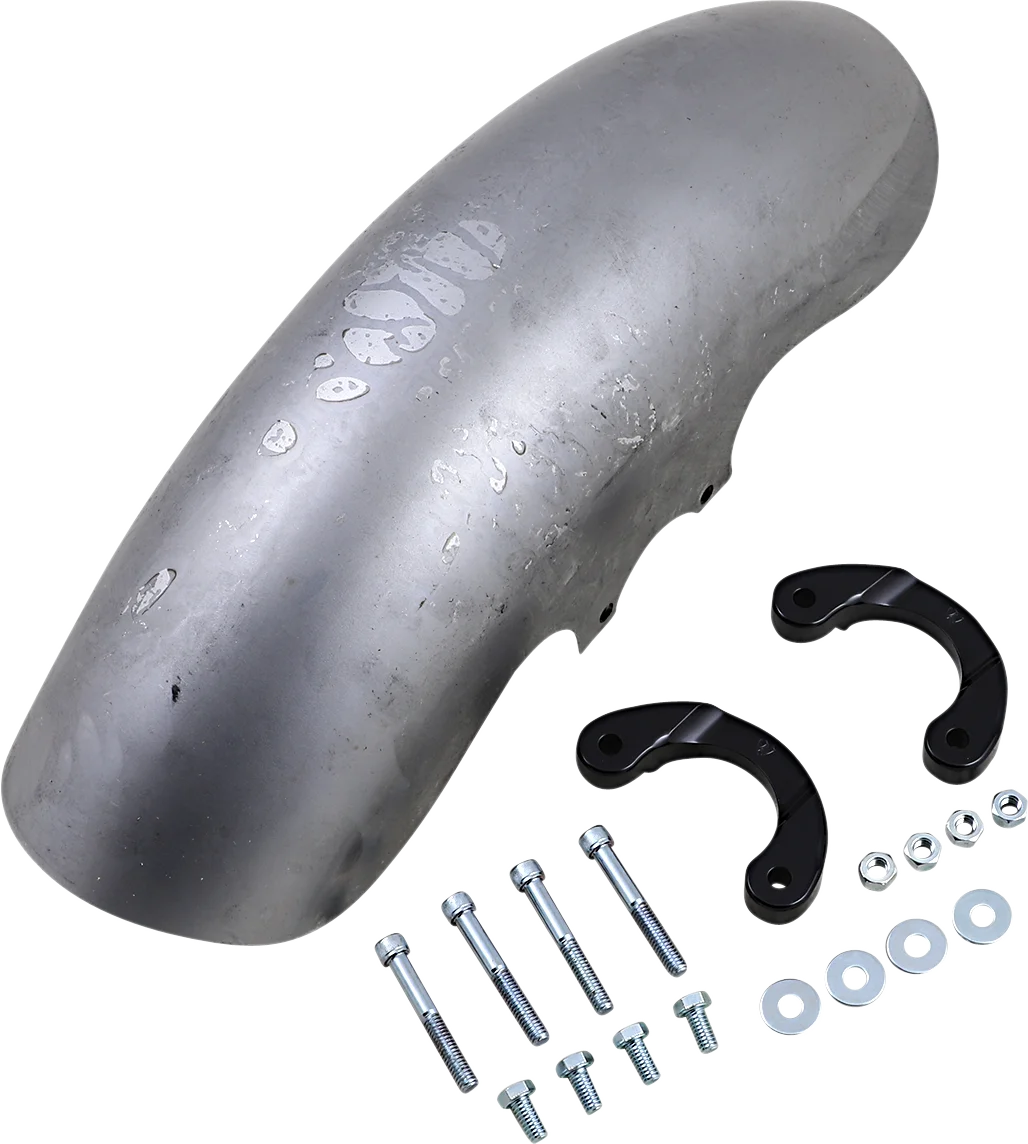 Arlen Ness Pro Short Front Fender - 19" 06-730 - Side View