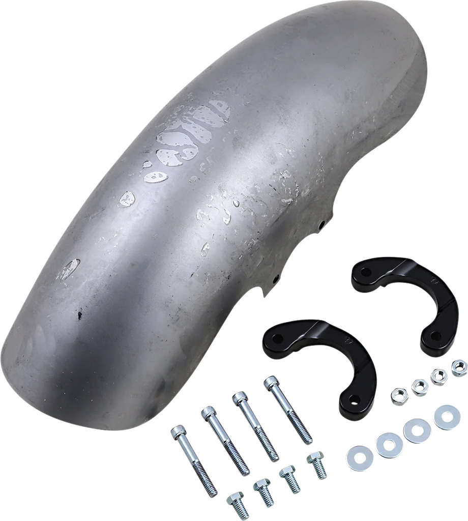 Arlen Ness Pro Short Front Fender - 19" 06-730 - Side View