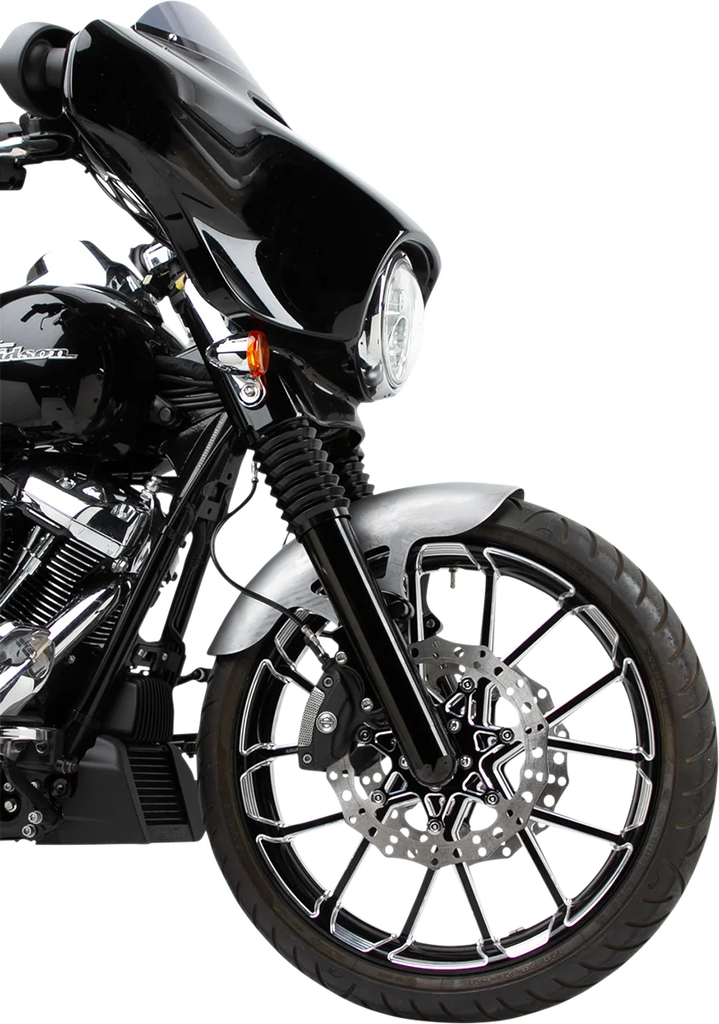 Arlen Ness Pro Short Front Fender - 19" 06-730 - Installation View