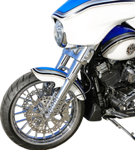 Load image into Gallery viewer, Arlen Ness Pro Short Front Fender - 19" - Side View