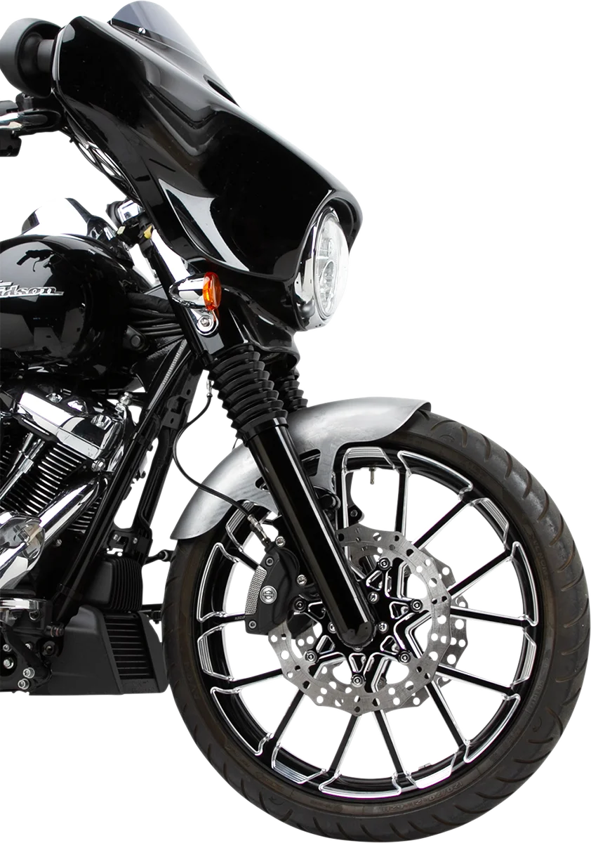 Arlen Ness Pro Short Front Fender - 21" 06-731 - Side View