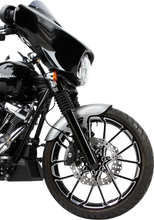 Load image into Gallery viewer, Arlen Ness Pro Short Front Fender - 21" 06-731 - Side View