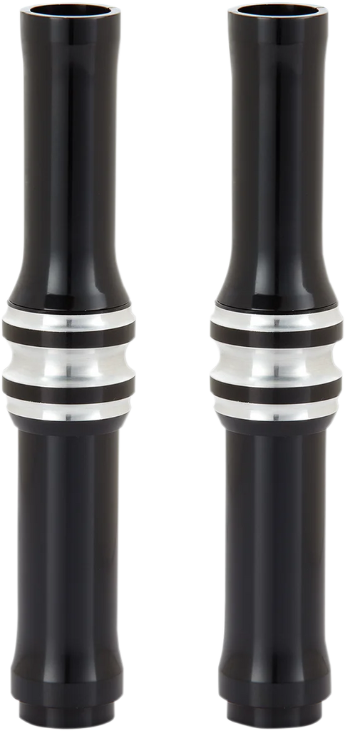 Arlen Ness Pushrod Tube Cover Kit - 10 Gauge® - Black - M8 03-636 - Detail View