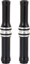 Load image into Gallery viewer, Arlen Ness Pushrod Tube Cover Kit - 10 Gauge® - Black - M8 03-636 - Detail View