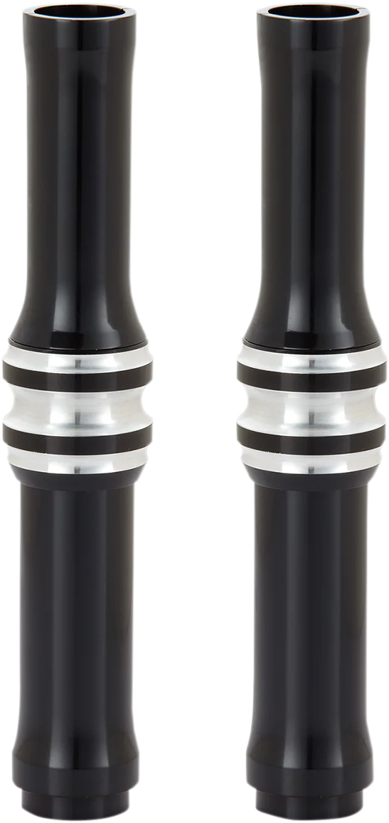 Arlen Ness Pushrod Tube Cover Kit - 10 Gauge® - Black - M8 03-643 - Side View