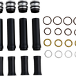 Load image into Gallery viewer, Arlen Ness Pushrod Tube Cover Kit - 10 Gauge® - Black - Twin Cam 03-633 - Main Product View