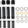 Load image into Gallery viewer, Arlen Ness Pushrod Tube Cover Kit - 10 Gauge® - Black - Twin Cam 03-634 - Main Product View