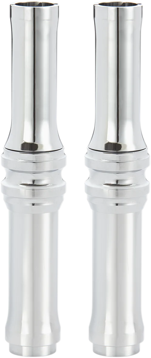 Arlen Ness Pushrod Tube Cover Kit - 10 Gauge® - Chrome - M8 03-642 - Side View