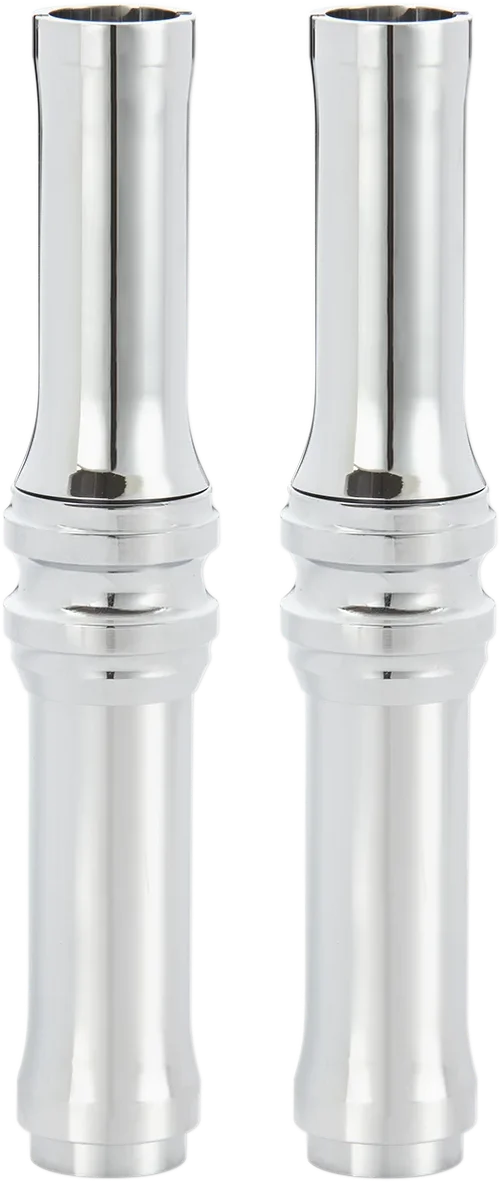 Arlen Ness Pushrod Tube Cover Kit - 10 Gauge® - Chrome - M8 03-642 - Side View