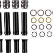 Load image into Gallery viewer, Arlen Ness Pushrod Tube Cover Kit - 10 Gauge® - Titanium - M8 03-637 - Main Product View