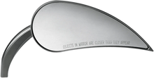 Load image into Gallery viewer, Arlen Ness Rad III Mirror - Tear Drop - Chrome - Left 13-090 - Side View