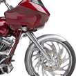 Load image into Gallery viewer, Arlen Ness Rapper Front Fender - 23" 06-737 - Side View