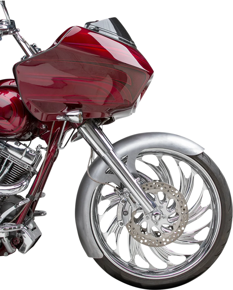 Arlen Ness Rapper Front Fender - 23" 06-737 - Side View