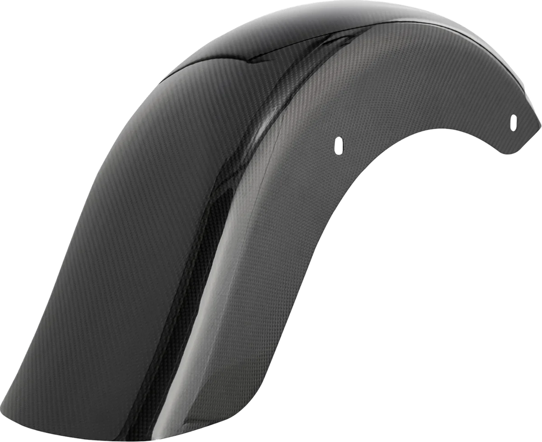 Arlen Ness Rear Fender - Factory Lighting - Carbon Fiber fits Harley-Davidson Touring - Detail View