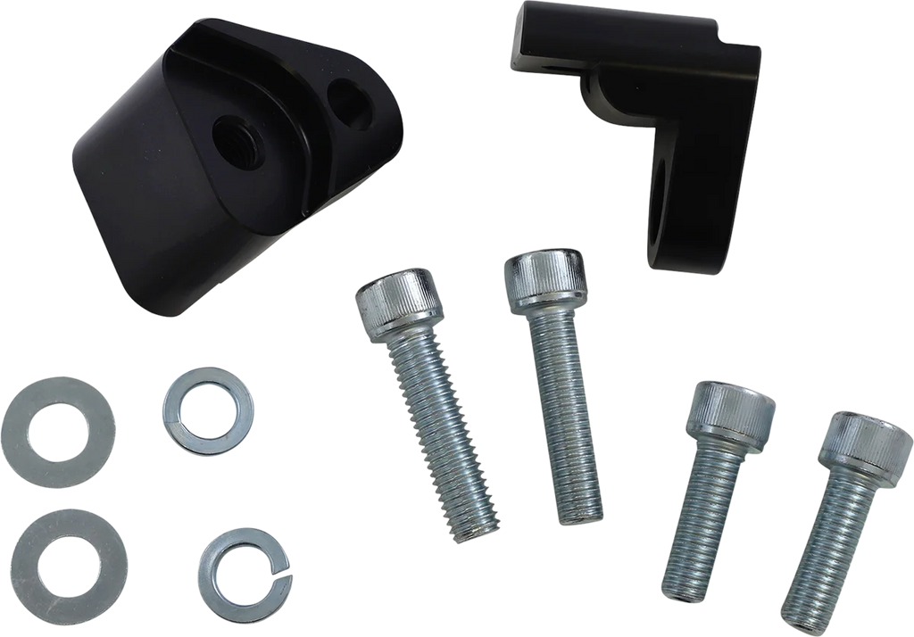 Arlen Ness Rear Shock Lift Kit +1" - Black 140-000