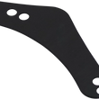 Load image into Gallery viewer, Arlen Ness Replacement Breather Bolt Cover Plate - Inverted/Method/Clear Tear/Sidekick - Left - Black 600-052 - Side View