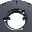 Load image into Gallery viewer, Arlen Ness Replacement Breather Bolt Cover Plate - Inverted/Method/Clear Tear/Sidekick - Right - Black 600-058 - Side View