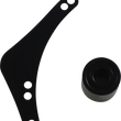 Load image into Gallery viewer, Arlen Ness Replacement Breather Bolt Cover Plate - Inverted/Method/Clear Tear/Sidekick - Right - Black 600-058 - Detail View